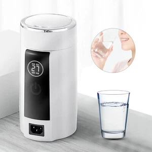600ML Mini Hervidor de Agua de Viaje Portátil Hervidor de Agua de Acero Inoxidable 600W DE - Imagen 1 de 11