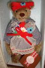 ** PRISTINE NRFB ** Gorham Artist Musical 1986 Bear 10' LE #241 of 2500 Orig COA