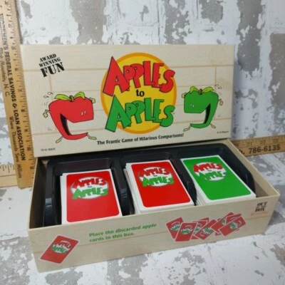 Apples To Apples Party Board Game Cards 1999 10-Adult - Image 1 of 4