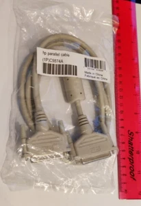 HP PARALLEL CABLE (1P) C9874A - ORIGINAL IN SEALED PACKAGING - Picture 1 of 3