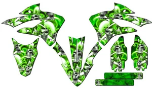 Kit de gráficos KX 85 JESTER 2022-2023 Green Senge compatible con Kawasaki - Imagen 1 de 10