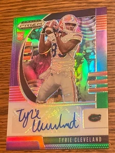 2020 Prizm Draft Picks Tyrie Cleveland /199 #280 Florida Gators Orange Green - Picture 1 of 2