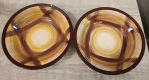 2 Metlox Vernonware Organdie kleine Schüsseln 5,5" Durchmesser Vintage Kalifornien USA - Bild 1 von 3