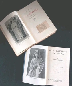 T E Lawrence Books. The Letters of T E Lawrence & With Lawrence In Arabia. - Picture 1 of 10