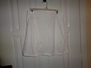 Tehama Shorts Skirt Skort Size Small Polyester White New Without Tags - Picture 1 of 2