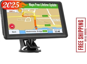 Semi Truck Gps Commercial Driver Big Rig Accessories Navigation System Trucker - Picture 1 of 7