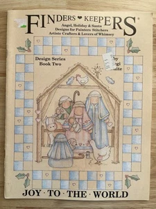 Finders Keepers Joy to the World Pegi weiß Deko Gemälde Weihnachtsbuch - Bild 1 von 7