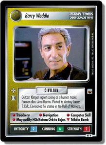 Barry Waddle - The Trouble With Tribbles - Star Trek CCG 1E - Picture 1 of 6
