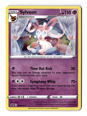 Sylveon SWSH211 SWSH: Sword & Shield Promo Cards Cosmos Holo - Image 1 of 3