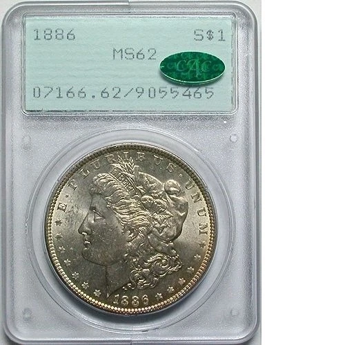 MS 62 Graded 1886 Year Morgan US Dollars (1878-1921) for sale | eBay