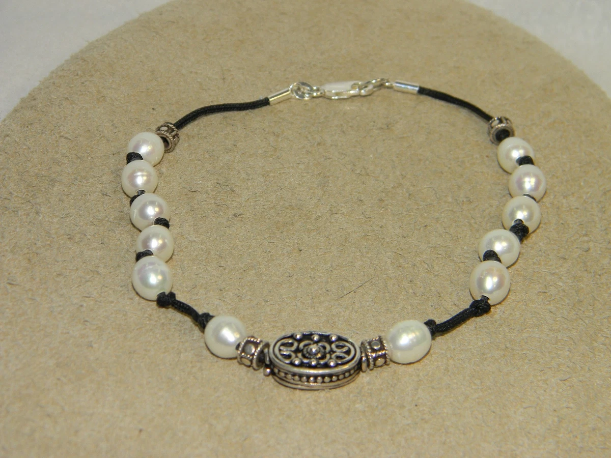 Pulseras Y Dijes De Moda De Acero Inoxidable Negro Sin Marca