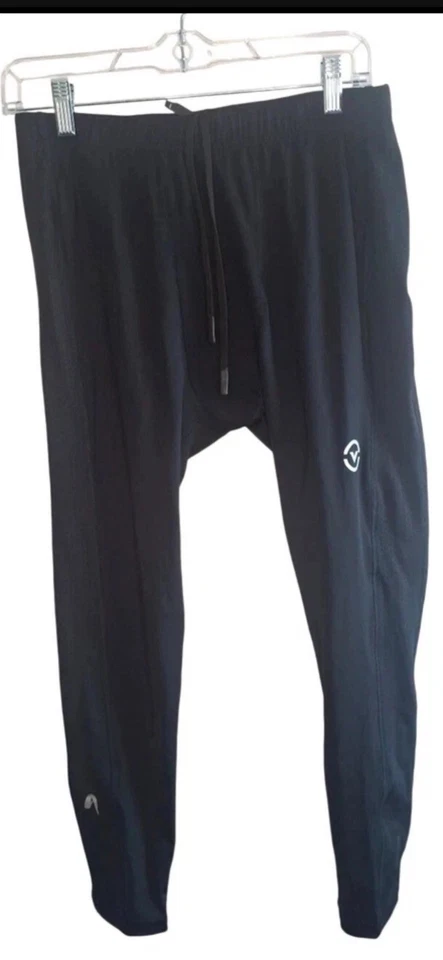 VIRUS Compression Pants Leggings XL Men’s Black Jogger UV protection - Image 1 of 3