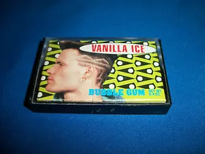 VANILLA ICE BUBBLE GUM Pack Vintage Looks Like Mini CASSETTE TAPE BOX 1991 BABY! - Picture 1 of 11