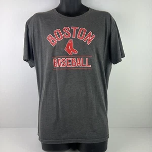 Boston Red Sox MLB Licensed Graphic T-Shirt Mens XL Grey/Red 60/73 - Picture 1 of 6
