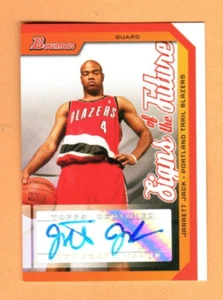 Bowman Signs of the Future 2005 #SOF-JJ Jarrett Jack autógrafo, ¡casi como nuevo! - Imagen 1 de 2