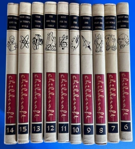 Childcraft Book Set 1954 Edition Vol. 6-15 Hardcover - Picture 1 of 8