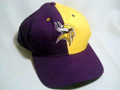 Minnesota Vikings Football Ball Cap Adult One Size Cover