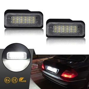 Passend Für Mercedes E-Klasse W211 S211 ab.2002-2008 LED Kennzeichenbeleuchtung - Picture 1 of 12