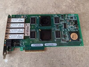 QLOGIC PX2610402-07 4GB QUAD PORT FIBRE CHANNEL PCI-E HOST BUS ADAPTER ZZ5-2(13) - Picture 1 of 9