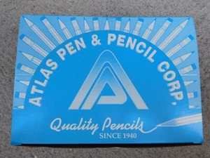 NEW ATLAS PENCILS PATZIRAVEN.COM  RED AND GOLD UNSHARPENED (ONE GROSS) - Picture 1 of 5