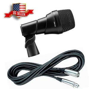 Mic For Kick Drum Bass Guitar Cabinets DRK 100 Microphone DRDK7 DRK100+20' XLR - Picture 1 of 4