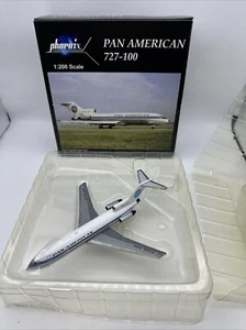 PHOENIX MODELS PAN AMERICAN BOEING 727-100 (N357PA) 1970S COLORS 1:200 DIECAST - Picture 1 of 22