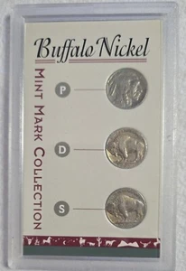 Buffalo Nickel Münzzeichen Sammlung The American Historic - Bild 1 von 2