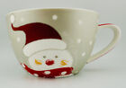 Stechcol ~ Gracie China ~ Santa Snowman "Merry X'mas" ~ Cup / Mug ~ 3" X 4.75"