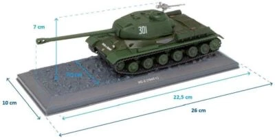IS-2 - 1945 (NC-2 1945r) 1:43 Tank - Military Model Tank (Russian) - Image 1 of 2