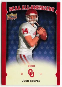 Josh Heupel Upper Deck 2011 Universidad de Oklahoma All-Americans - Imagen 1 de 2
