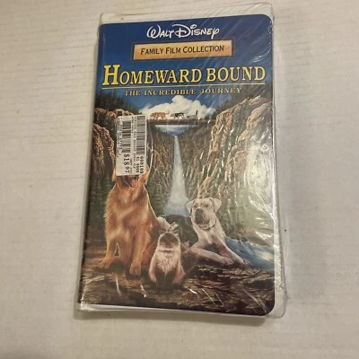 Walt Disney Homeward Bound The Incredible Journey (VHS) Family Film Collection Foto 1 de 4