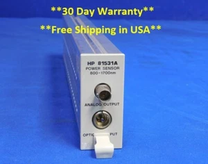 Agilent HP Keysight 81531A Power Sensor 800 nm – 1700 nm (keysight 8153A) - Picture 1 of 4