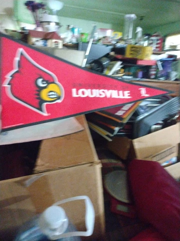 Louisville Cardinals 12x30 Felt Pennant Cover