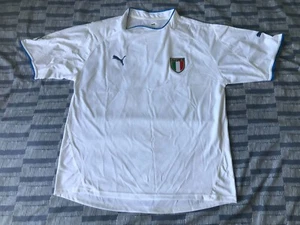 Camiseta Italia Fútbol Visitante 2003 Talla Extra Grande Puma - Imagen 1 de 4