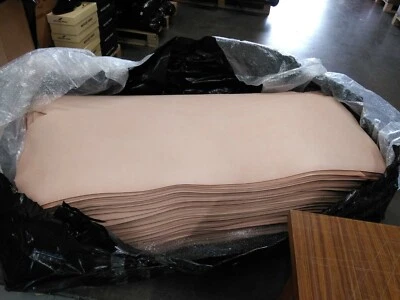 2/3-3/4-5/6-8/9-9/10-11/12 OZ. THICKNESS VEGTAN NATURAL LEATHER  CRAFT TOOLING - Image 1 of 3