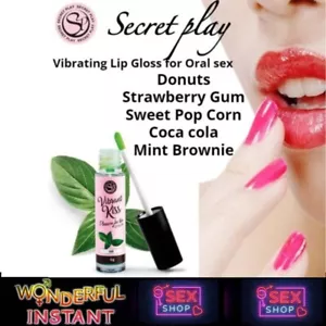 Lubrificante SECRETPLAY LIP GLOSS per Oralsex Blowjob con gusto e aroma - Foto 1 di 17