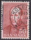 DENMARK 50 Ore Dobry Używany z częścią płyty cd KOLDING (P235) 