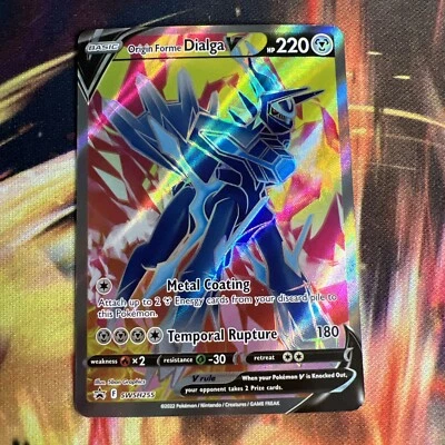 Origin Forme Dialga V SWSH255 SWSH: Sword & Shield Promo Cards Holo NM - Image 1 of 2