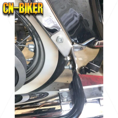 Fender Saddlebag Rail Support Bracket Struts For Harley 1985-2008 Touring Models - Image 1 of 4