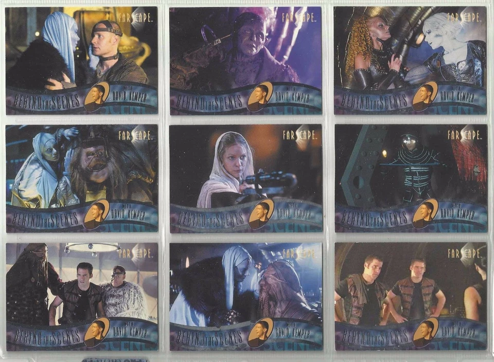 FARSCAPE  SEASON 3 BEHIND THE SCENES   BTS23 TO BTS44 SINGLE CARDS OR SET CHOOSE - Image 1 of 1