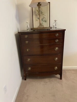 DIXIE MUEBLES Juego de Dormitorio 5 Piezas Arco Frontal Caoba - Leer Descripción Foto 1 de 4