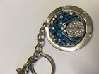 Hand Bag Pendant, Peace, Flower Blue Table Wardrobe Keychain Ring Handbag Charms