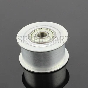 Smooth Idler Pulley With bore 8mm Bearing For width 16mm HTD3M HTD5M Timing belt - Picture 1 of 4