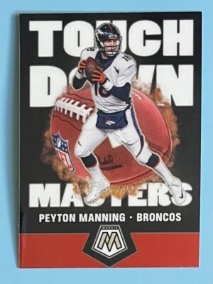 2020 Panini Mosaic Touchdown Masters #TM10 Peyton Manning Denver Broncos - Image 1 of 2
