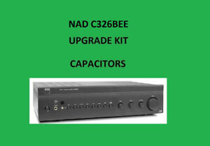 Stereo Amplifier NAD C326BEE Repair KIT - all capacitors