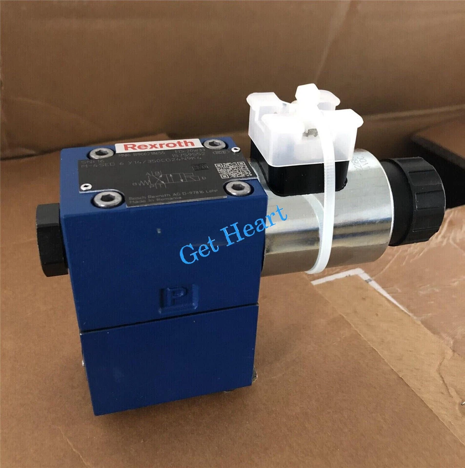 Rexroth ball valve M-4SED6Y1X/350CG24N9K4 R900218655  FedEx or DHL or UPS - Image 1 of 1