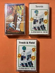 Atari xe 800xl 130xe Game Cassette - Foto 1 di 11