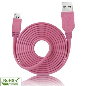 GENUINE Micro USB FAST Data Charger Cable Fr Samsung Galaxy S7 EDGE S6 S5 S4 HTC - Picture 1 of 7