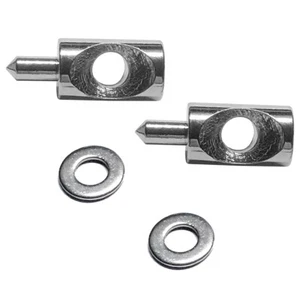 Pin de bisagra diapositiva de 5/16". y lavadora para gabinete de ducha con marco de bisagra continua - Imagen 1 de 3