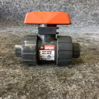 Hayward TB1050STE  1/2" PVC Viton True Union Ball Valve Socket New - Image 1 of 4